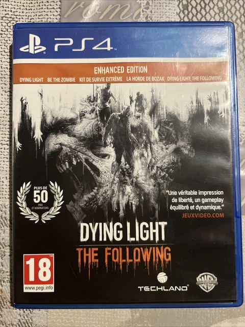 ££ Jeu  Ps4 Original  " Dying Light  The Following "  Comme  Neuf   ££