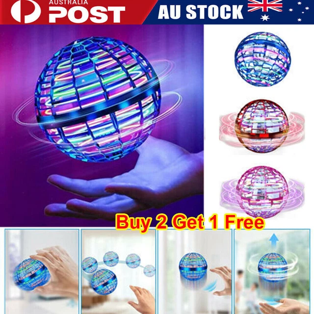 Pro Flying Ball Space Orb Magic Mini Drone UFO Boomerang Boy Kids Toy Child Gift