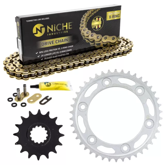 Sprocket Chain Set for Honda CBR900RR 16/42 Tooth 530 X-Ring Front Rear Kit