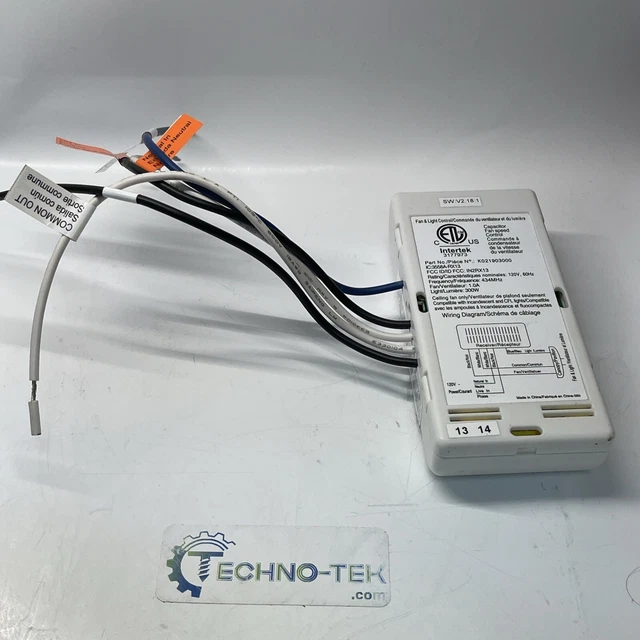 Ceiling Fan Remote Receiver Dl 1167rys 02 Shelly Lighting