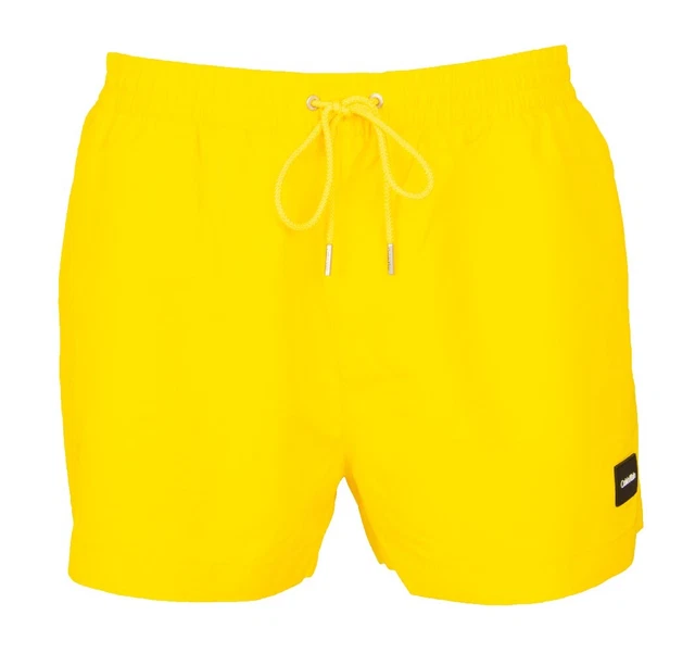 HOT Calvin Klein Short De Bain Homme Jaune SHORT DE BAIN