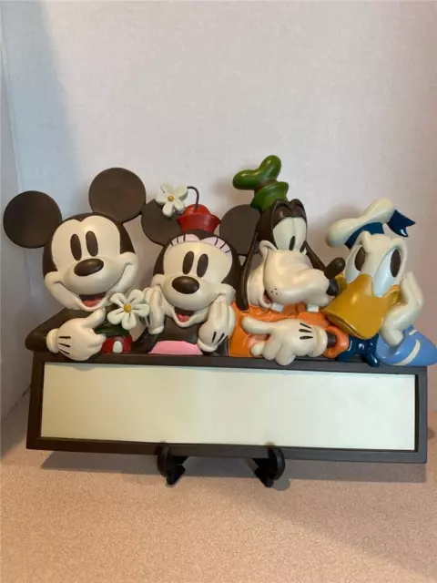 Marcador de número de casa de Disney Mickey & Friends soporte magnético nuevo en caja