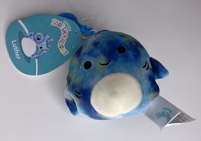 blue tie dye squishmallow shark