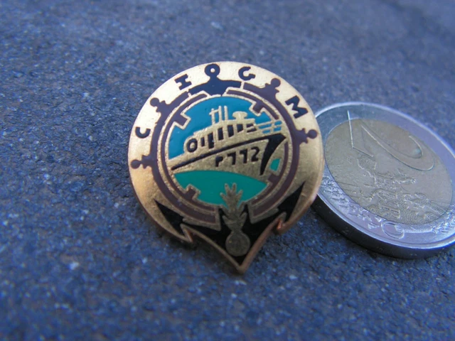 Insigne Gendarmerie Nationale – Pin's Vintage ORIGINAL Années 1990, France, 13mm