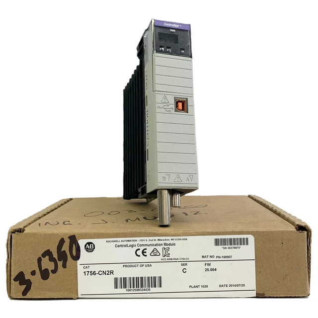 Allen Bradley 1756-CN2R Controllogix Comunicazione Modulo Serie C Fe 25.004