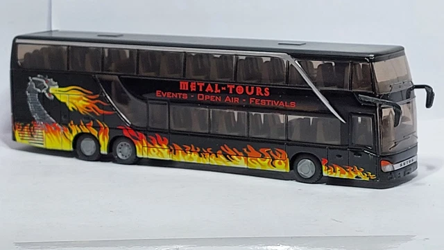 SIKU SETRA S 431 DT Metal Tours 1/87 (BD25/22C) EUR 15,99