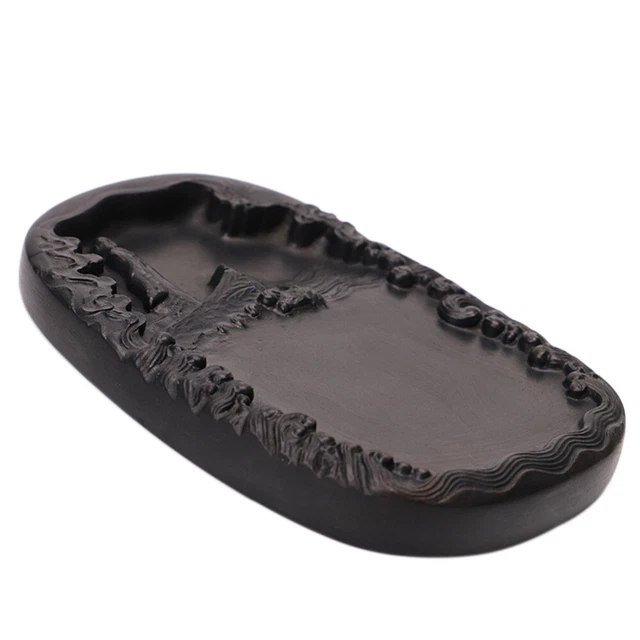 1 Pc Runde Inkstone Chinesische Kalligraphie Tinte Stein
