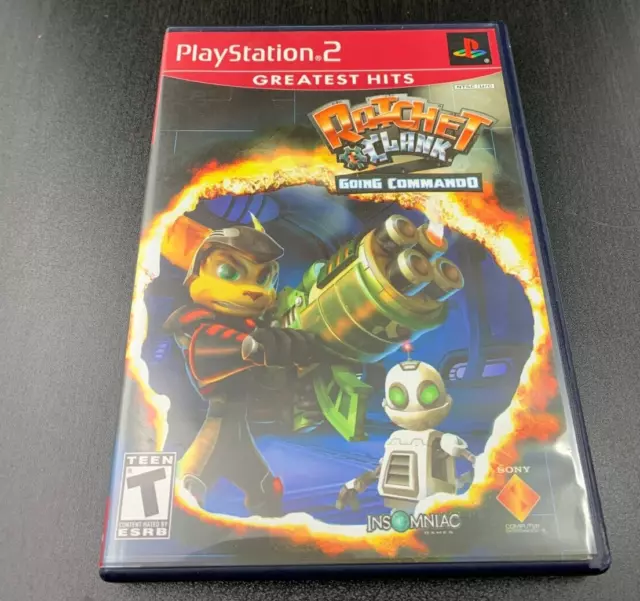 Ratchet and Clank Going Commando PlayStation 2 – buttondelight