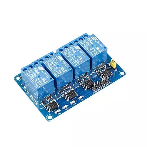 SUNFOUNDER 4 Channel 5V Relay Shield Module Compatible with Arduino R3 1280 Arm