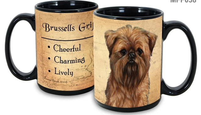 Brussels Griffon Faithful Friends Mug