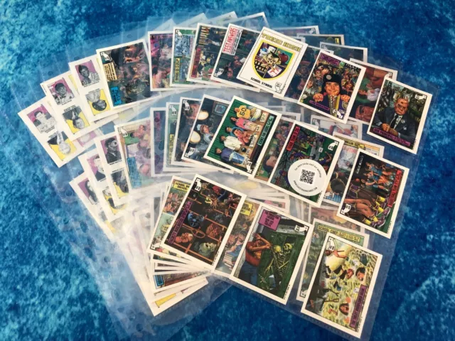 Toxic High School Stickers complete trading card base set by Topps IRL 1992