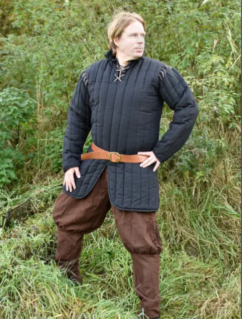 Gambeson Costume medievale imbottito spesso Rievocazione rinascimentale LARP SCA
