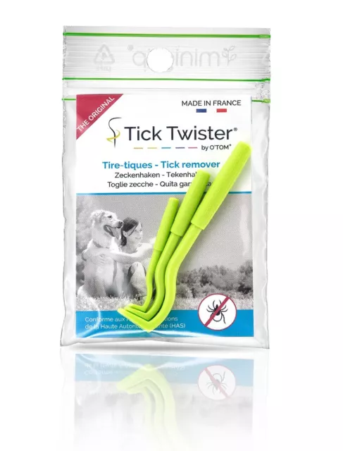 Tick Twister® - 3 crochets tire-tiques