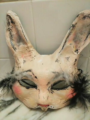 Original Bunny Rabbit Mask, Rabbit Party Mask, Rabbit Costume. Original
