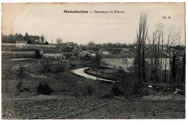 CPA 45 - MALESHERBES (Loiret) - Panorama of Pinson - Ch. B.