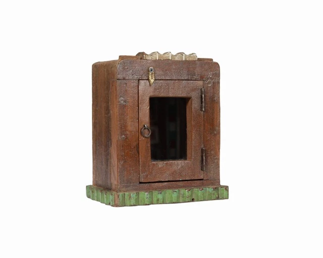 Vitrine ancienne a suspendre d'occasion - Ameublement