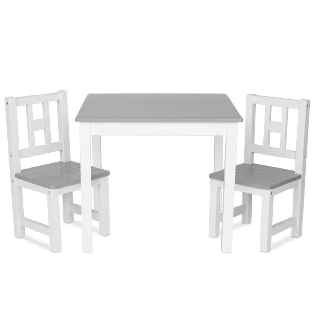 ib style® Kindersitzgruppe Tischset Kindermöbel Kindertisch Kinderstuhl Holz
