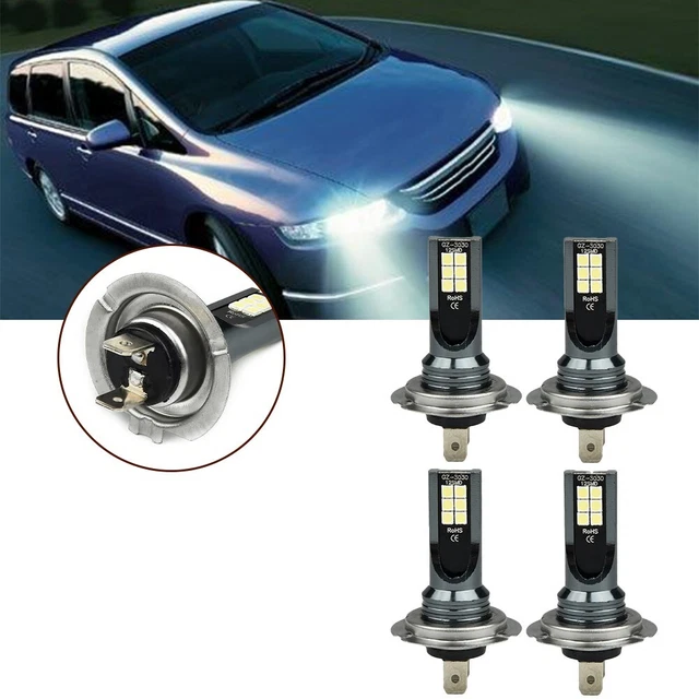 SAFE DRIVING EXPERIENCE with H7 LED Headlight Bulbs Long Lifespan 4