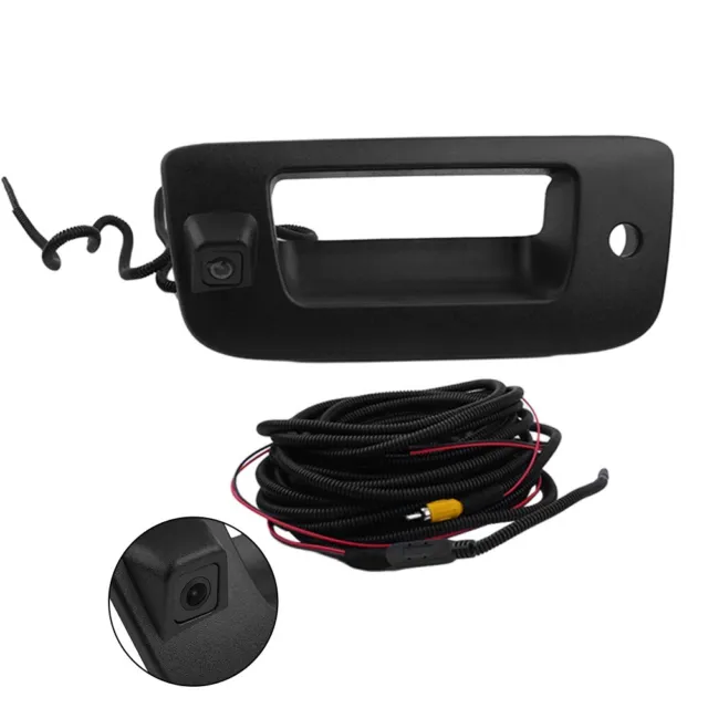 Rear Tailgate Handle Backup Camera For  Silverado For GMC Sierra 09-14