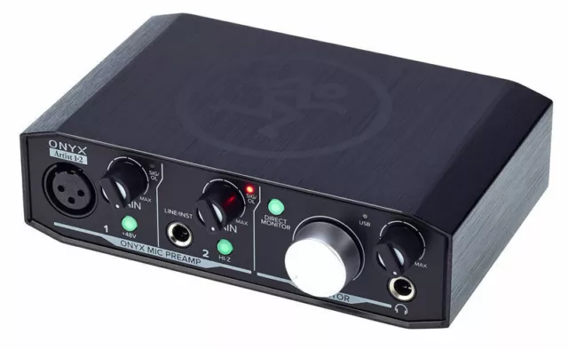 Mackie ONYX Artist 1.2 Audio Interface USB 24Bit With 2 Inputs And 2 Way