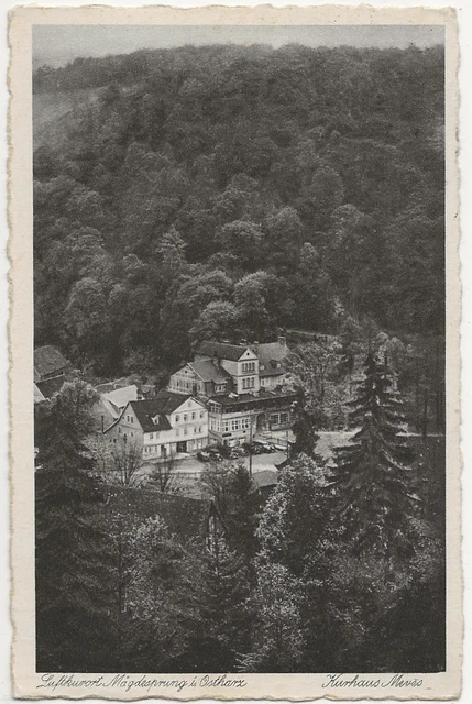34/896 AK MÄGDESPRUNG KURHAUS MEVES gel. 1936 nach KÖNIGSBERG