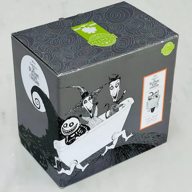 SCENTSY THE NIGHTMARE Before Christmas Lock Shock and Barrel Mini