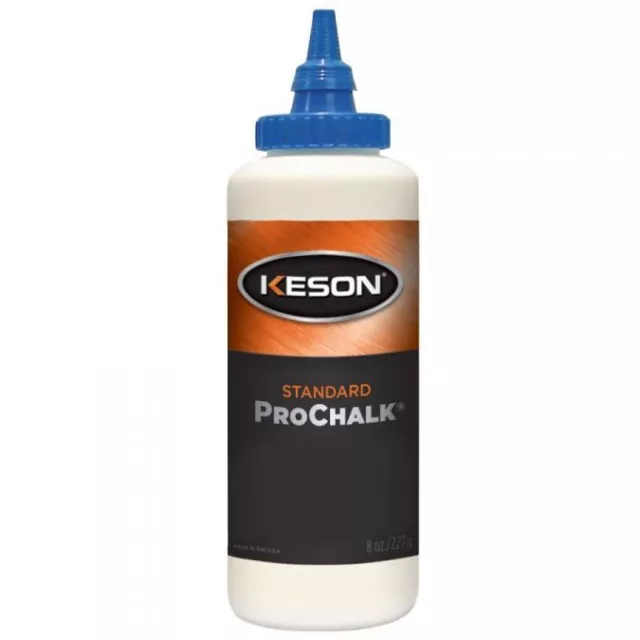 Keson Pro Marking Chalk Blue 8oz Bottle