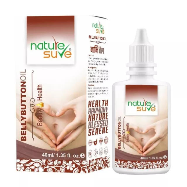 Nature Sure Ventre Bouton Nabhi Huile pour Santé et Beauté En Hommes Femme - 1