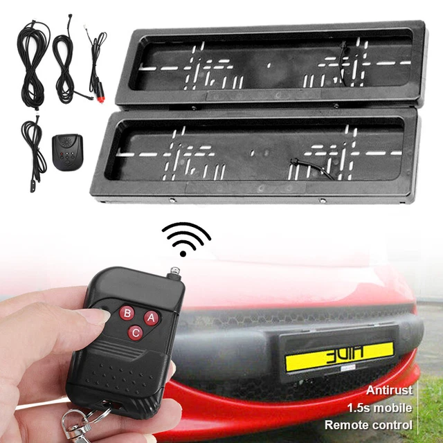 Targa elettrica targa auto copertura protezione tapparelle con telecomando