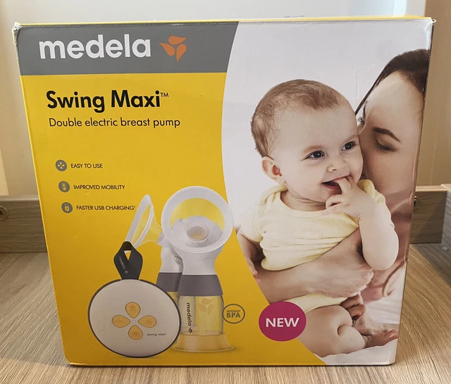 MEDELA SWING MAXI Flex Double Electric Breast Pump New Model VGC £47.50 ...
