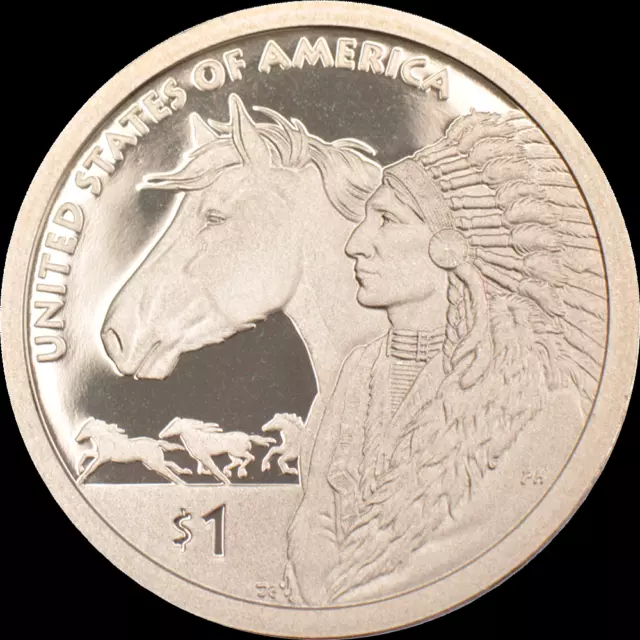 2012 S Native American Sacagawea Dollar Gem Deep Cameo PROOF US Mint Coin
