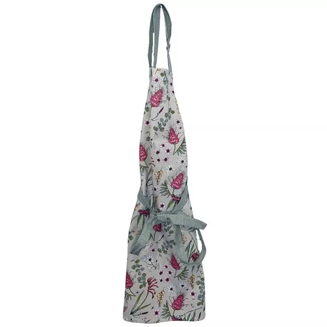 Floral Kitchen apron made from Organic Australian Cotton