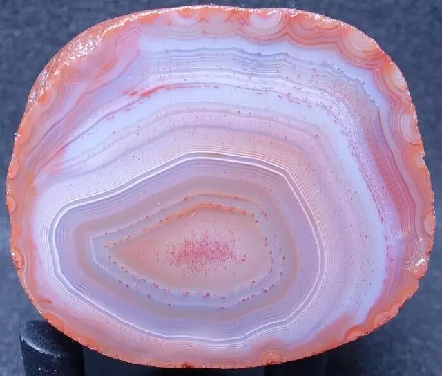 1.4 ounce face polished Lake Superior agate - Superior Agate - lapidary gemstone