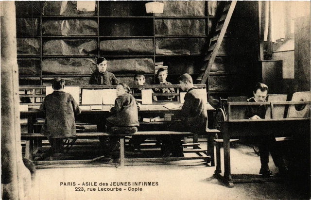 CPA Paris 15e Paris-Asile des Jeunes Infirmes, rue Lecourbe-Cople (311544)