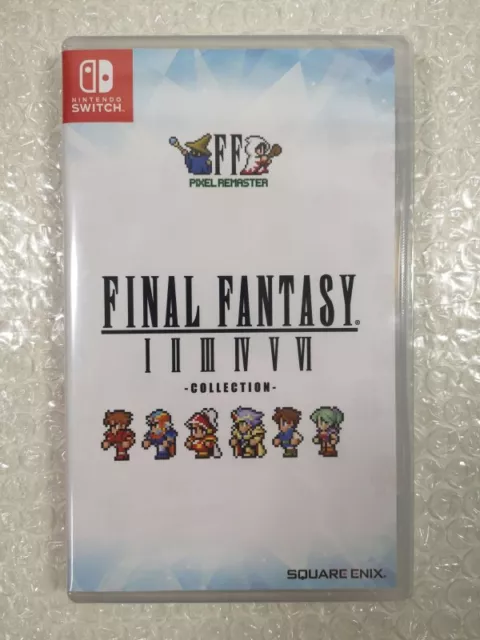 Final Fantasy I Ii Iii Iv V Vi Pixel Remaster Collection Switch Asian New (Game