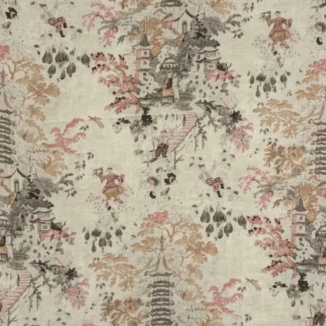 Lee Jofa Fabric Pagoda Cream 4 5/8 Yards