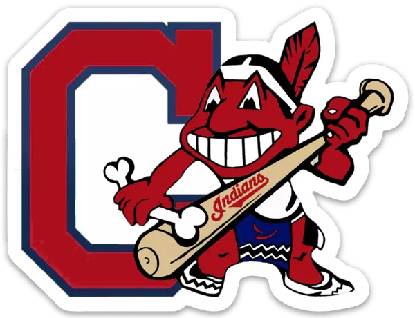 Chief Wahoo Forever Vinyl Decal - PatchOps