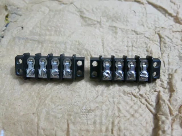 2 pcs McINTOSH MC240 MC275 amplifier output speaker terminal block 2 pcs McINTOSH MC240 MC275 amplifier output speaker terminal block
