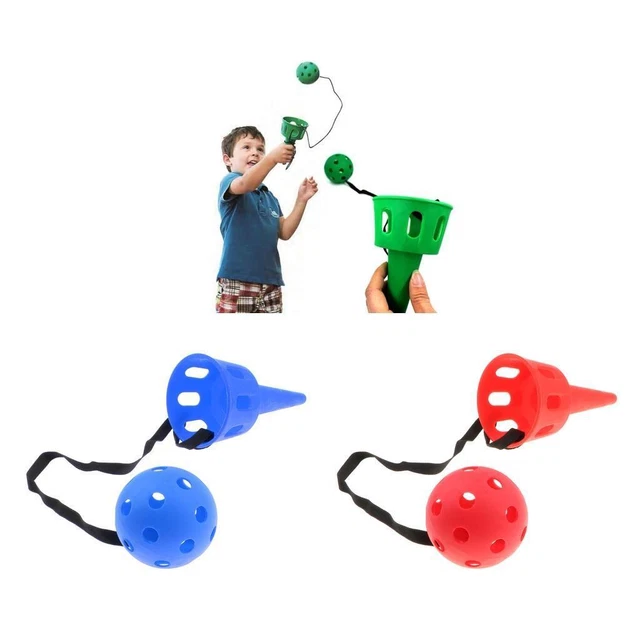 2pcs attraper des jouets de jeu de balle jeu de  cour en plein air pour