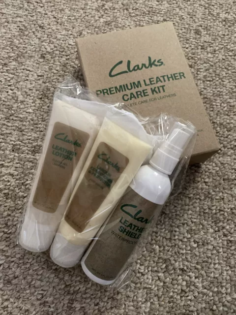 CLARKS PREMIUM LEATHER Boot Shoe Complete Care Kit 18.20 PicClick UK