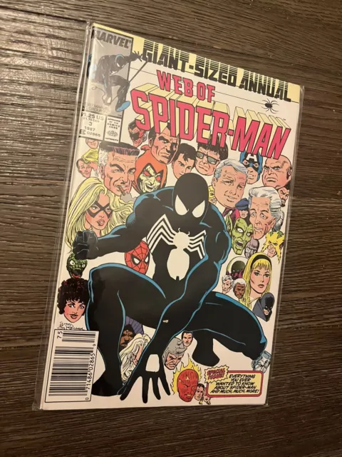 1987 Web of Spider-Man Annual 3 Comic Book Giant Sized Vintage Marvel