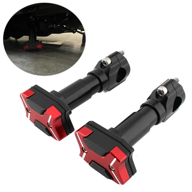 Engine Crash Bar Guard Frame Protector Modified Red Universal Motor 22-30mm