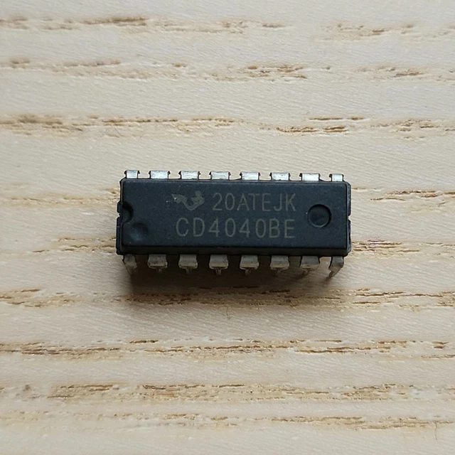 thumbnail image 2 of 5x SN74LS393N TI DIP-14 – Unbranded/Generic Dual 4-Bit Binary Counter IC, New 2 of 4
