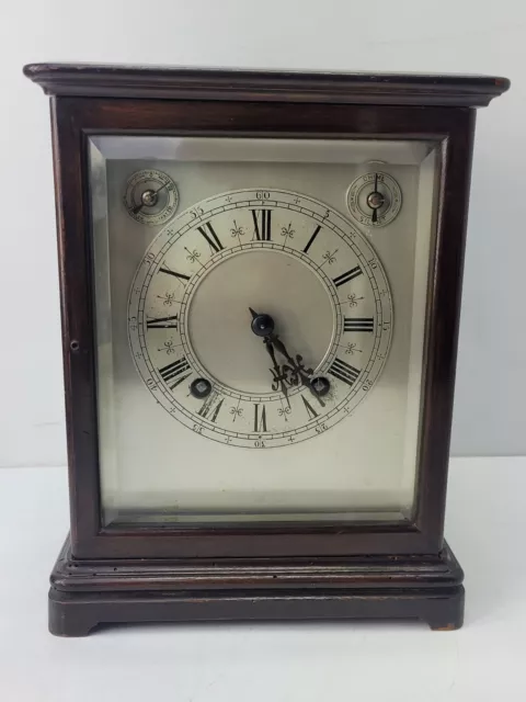 Antique W&H Quarter striking  Bracket Clock 3