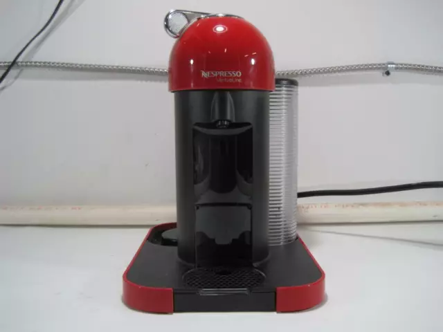 READ Nestle Nespresso GCA1 VertuoLine Coffee and Espresso Maker Red