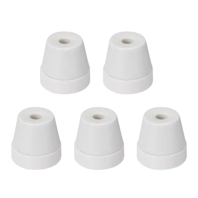 6,3mm ceramica per Iso atori rastremata allumina isolatore porcellana 5 pz