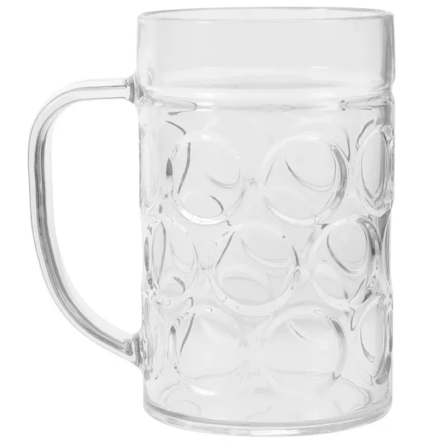 1pc Water Mug Cup Palstic Beer Mug Beer Tankard Pint Glass Gifts for