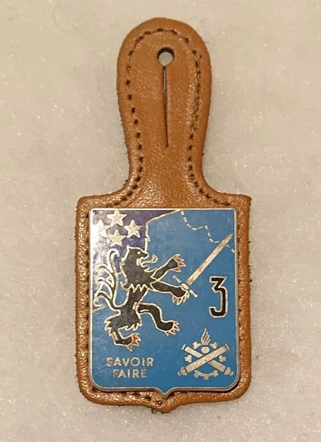 FRANCE INSIGNE 3 Eme Regiment D'infanterie De Marine Bazeilles Ab