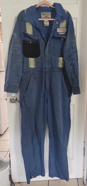 Coveral flame resistant FR, Reflective, men's, USED, size L