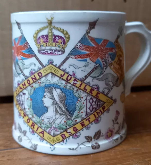 queen victoria diamond jubilee mug